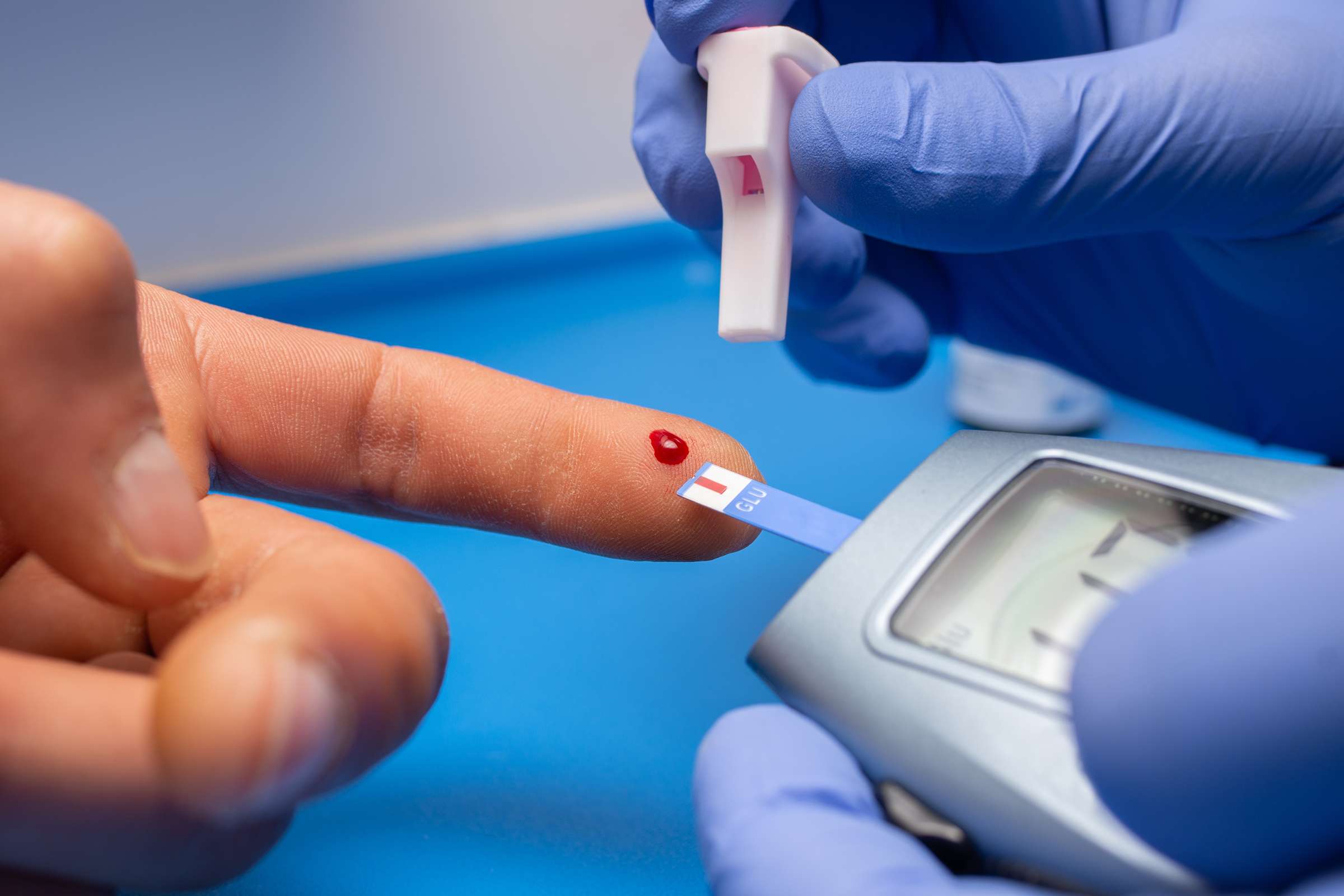 luka diabetes