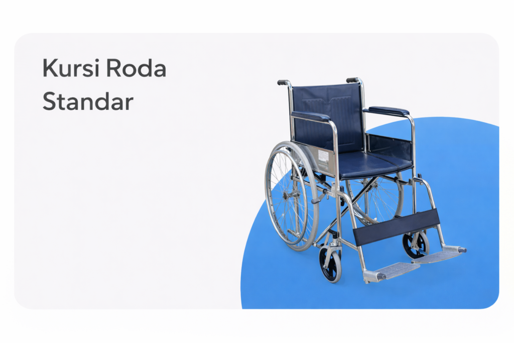 kursi roda standar