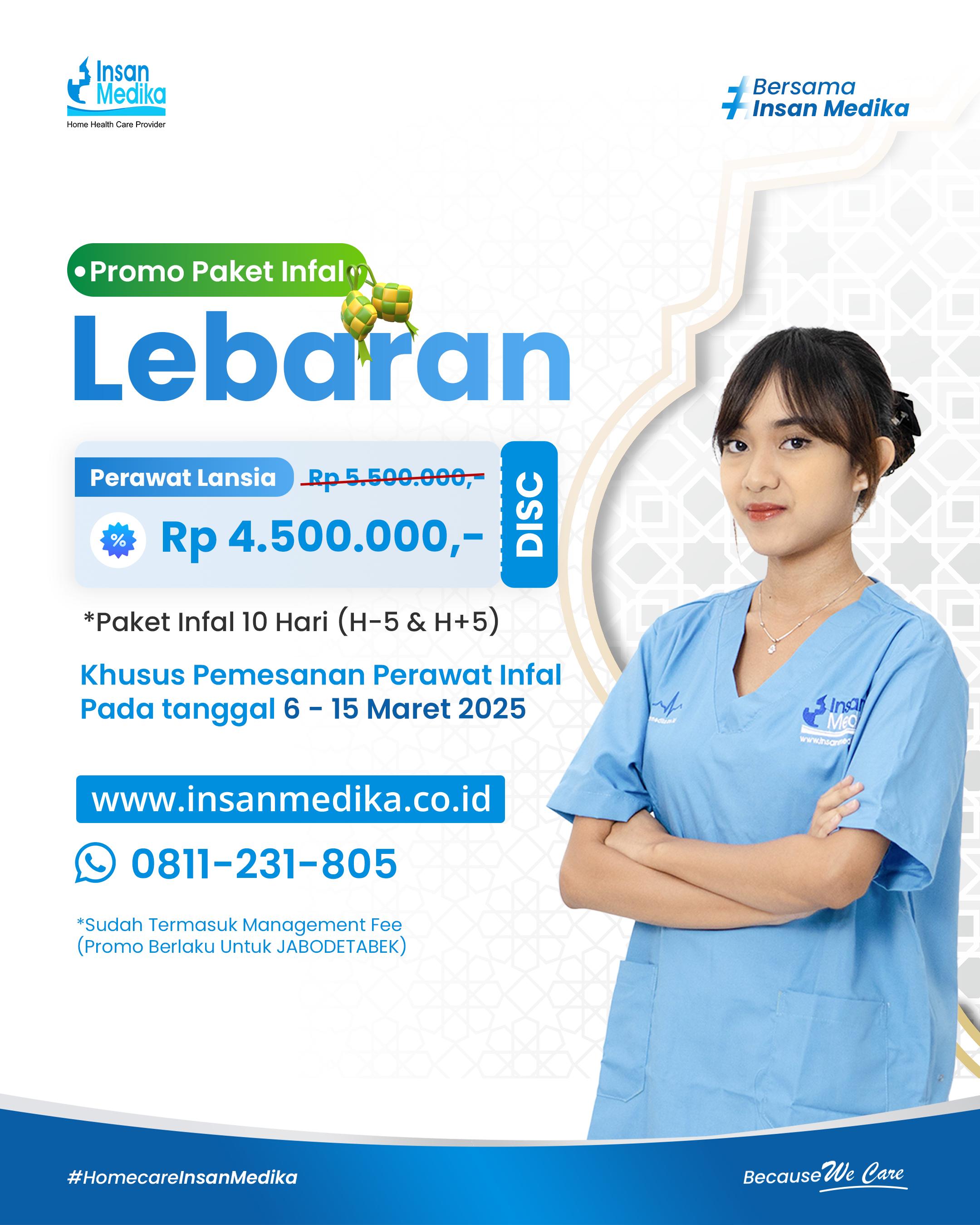 Promo Paket Lebaran Infal Perawat Lansia